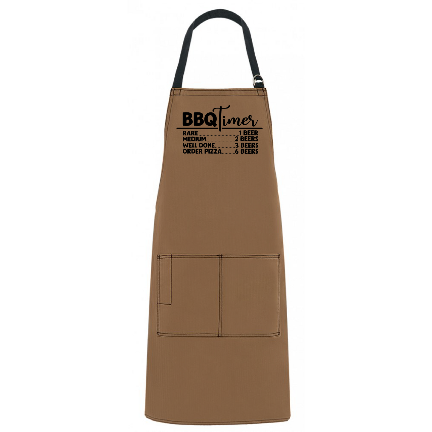 BBQ Timer City Market Apron